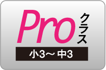 Proクラス（小3～中3）